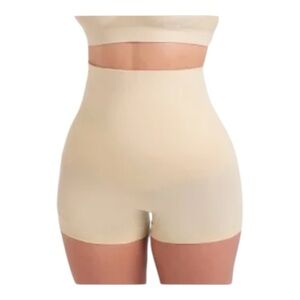 Shapermint Essentials All Day Every Day High-Waisted Shaper Shorts Nude Size 2XL